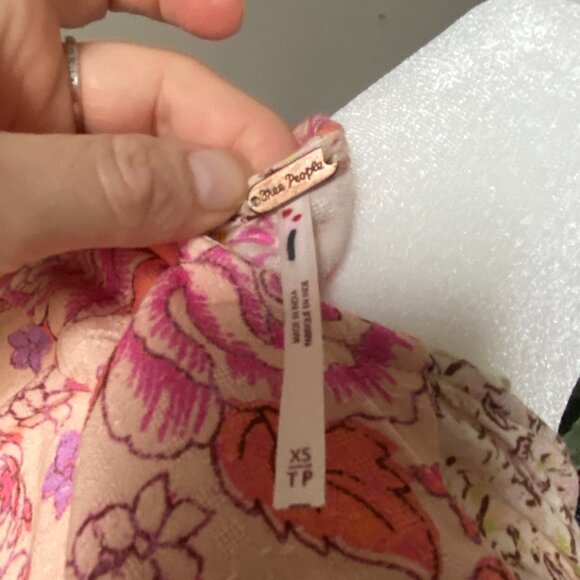 Free People 'Marais' Floral Midi-Dress - Size xs - Picture 7 of 10